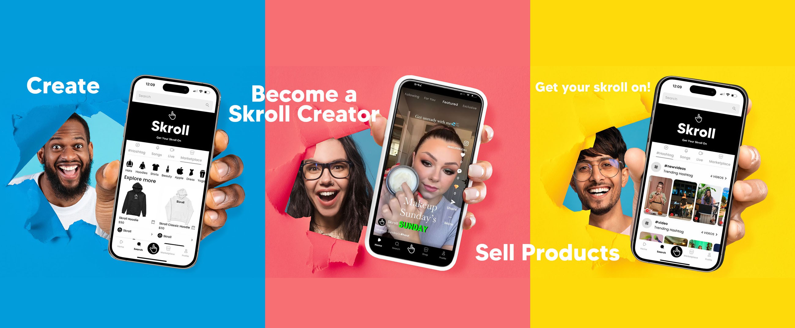 Skroll Shop promo